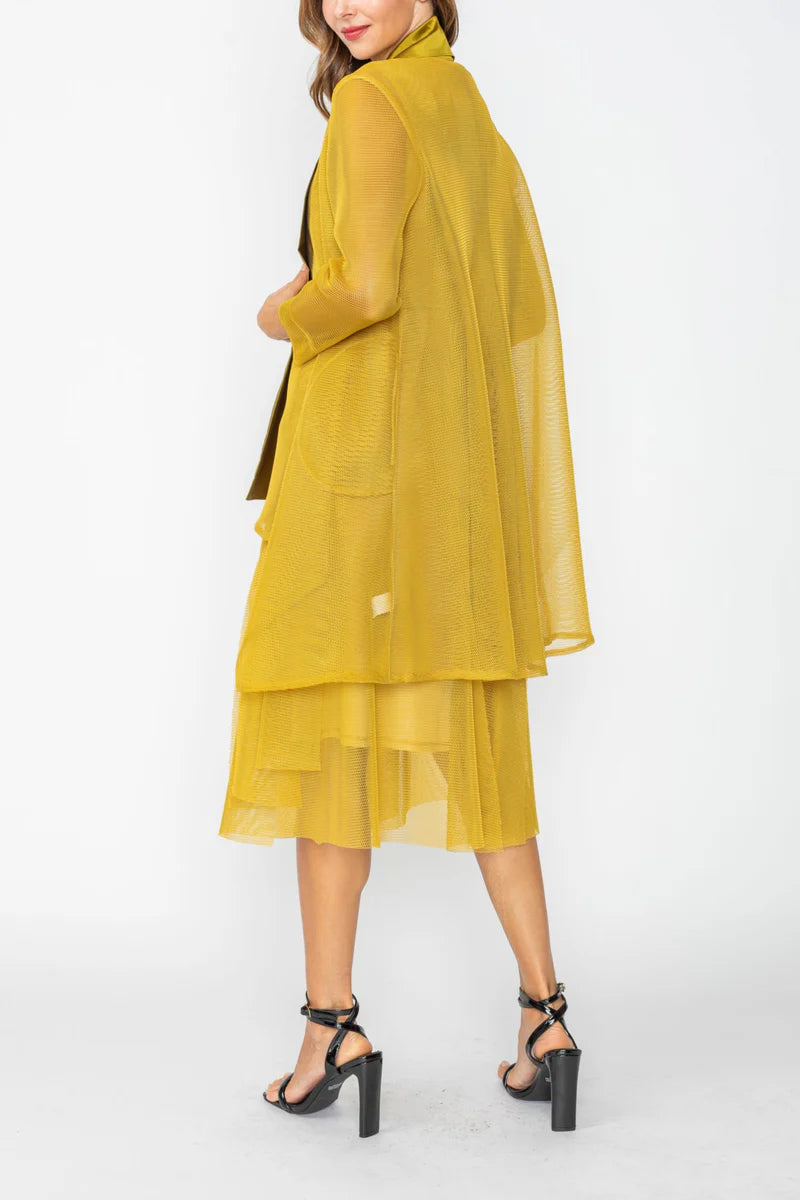 IC COLLECTION Jacket - 7659J - Mustard