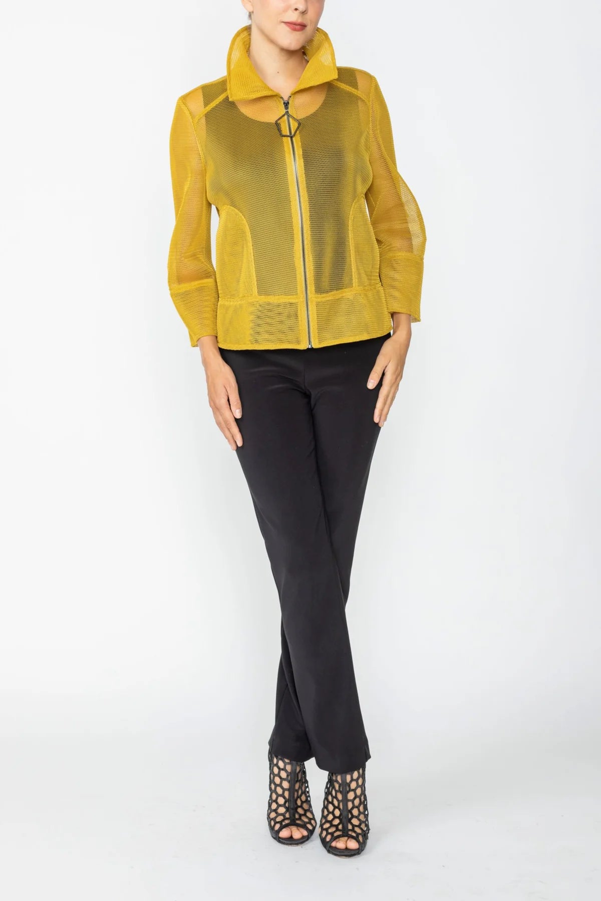 IC COLLECTION Jacket - 7661J - Mustard