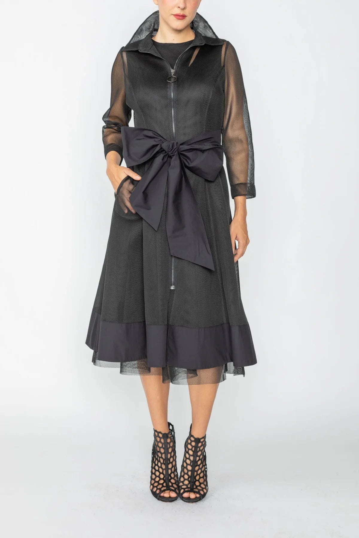 IC COLLECTION Jacket - 7662J - Black