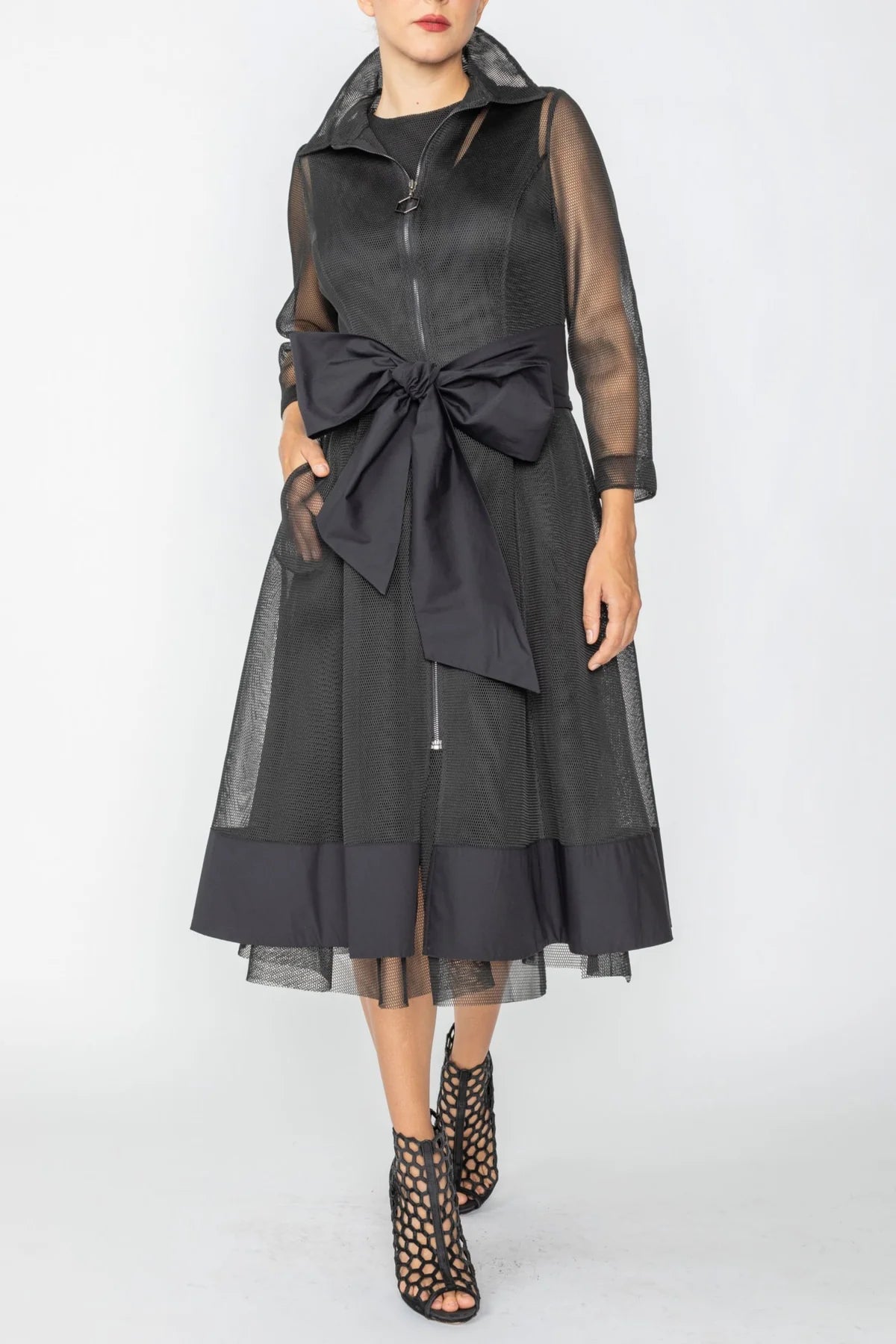IC COLLECTION Jacket - 7662J - Black