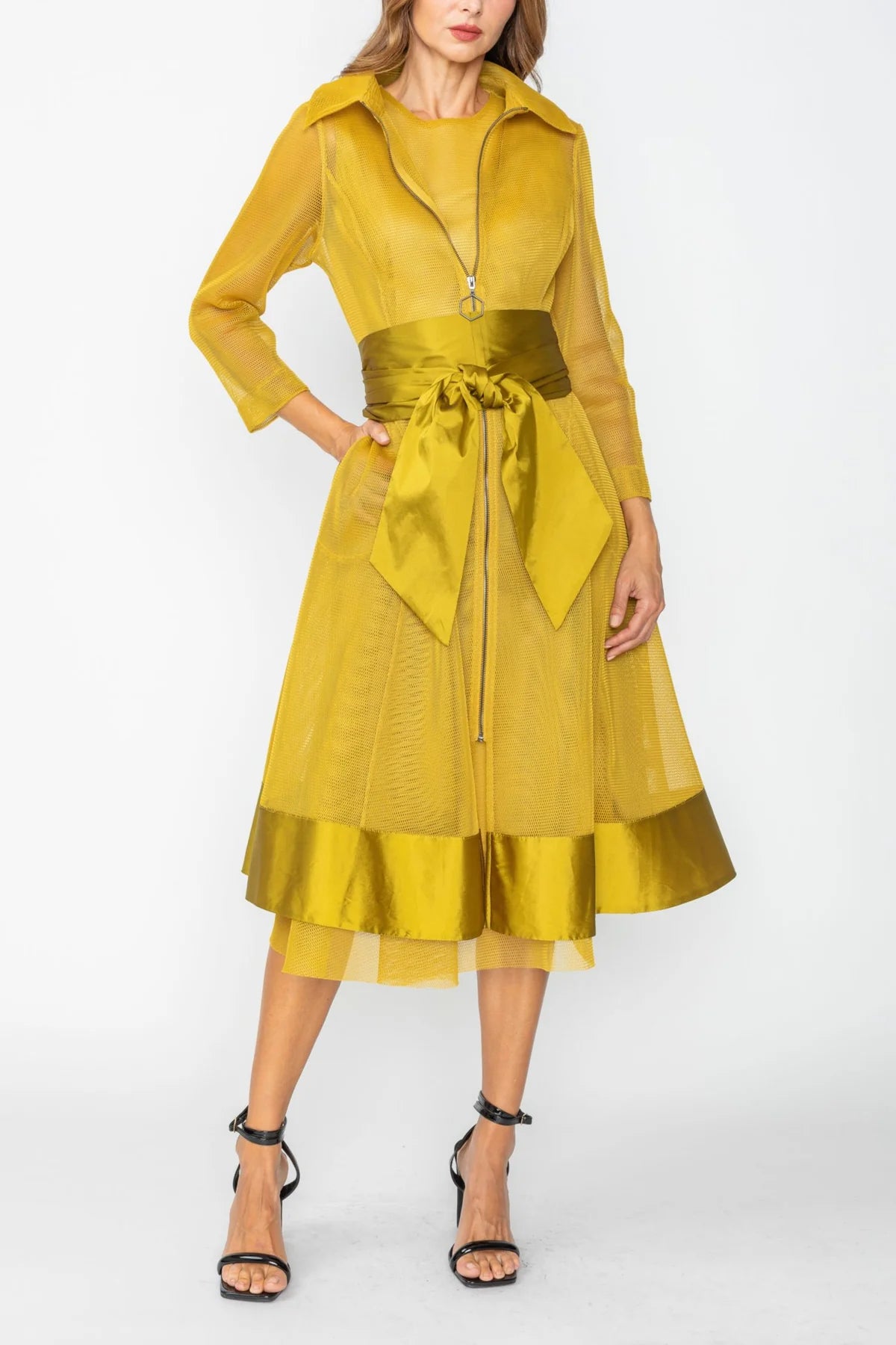 IC COLLECTION Jacket - 7662J - Mustard