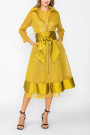 IC COLLECTION Jacket - 7662J - Mustard