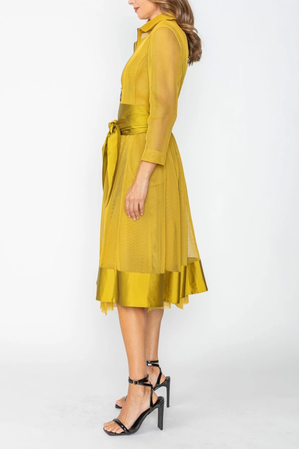 IC COLLECTION Jacket - 7662J - Mustard