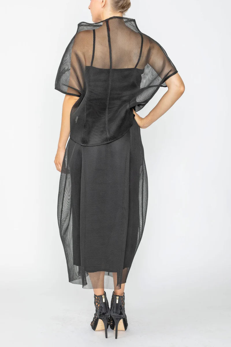 IC COLLECTION Skirt - 7660S - Black
