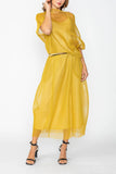 IC COLLECTION Skirt - 7660S - Mustard