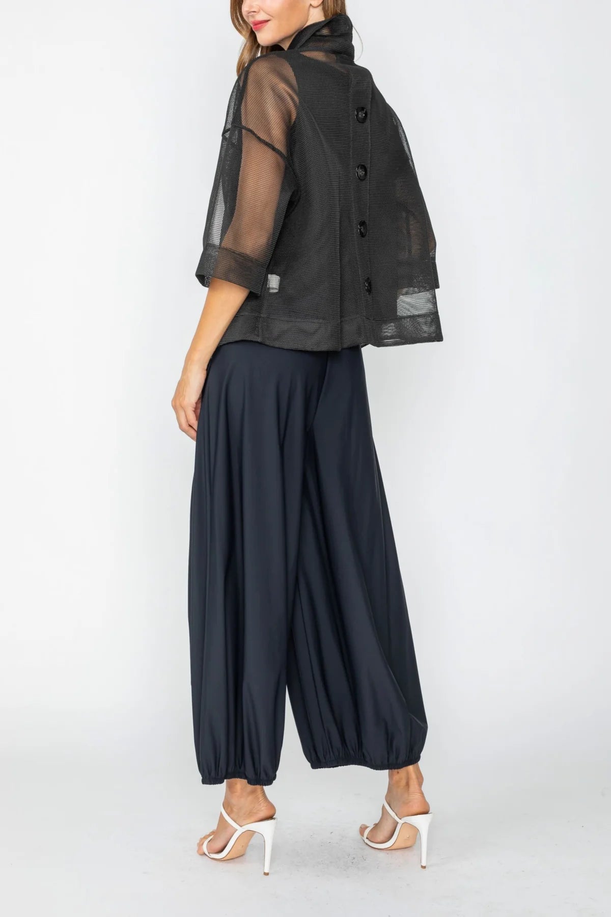 IC COLLECTION Blouse - 7665B - Black