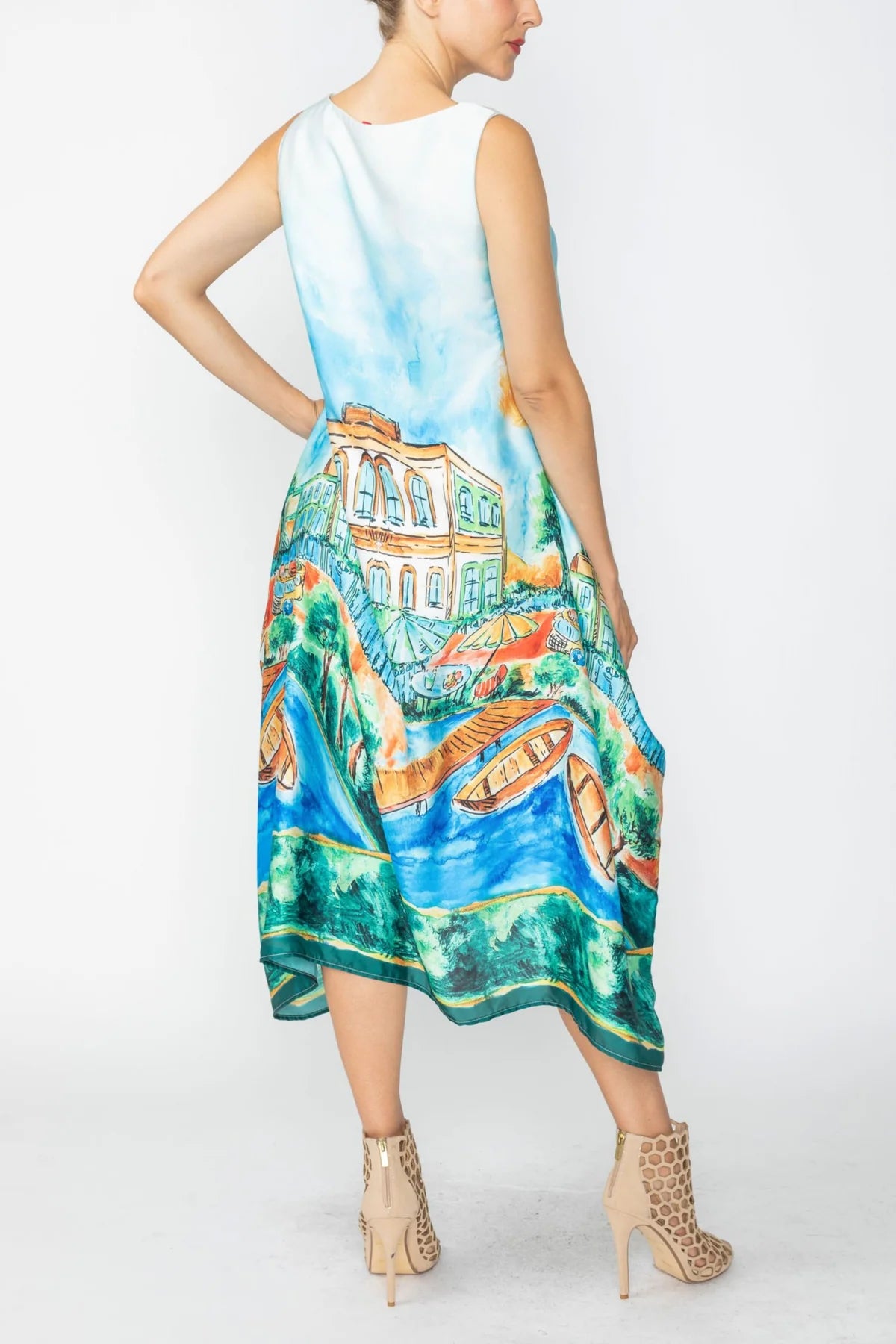 IC COLLECTION Dress - 7671D - Multi