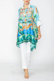 IC COLLECTION Blouse - 7672B - Multi