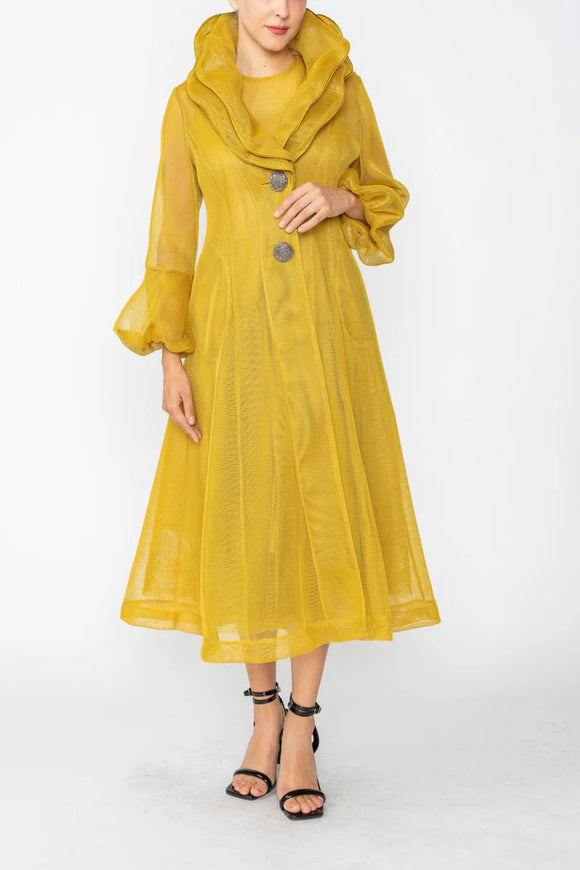 IC COLLECTION Jacket - 7689J - Mustard