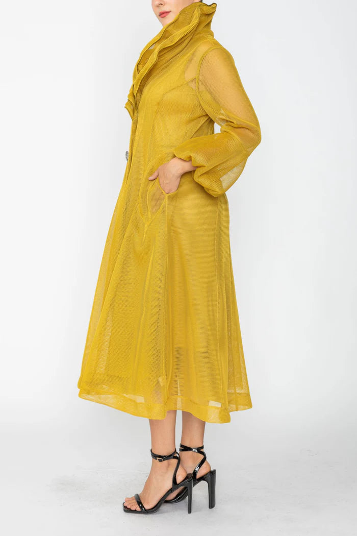 IC COLLECTION Jacket - 7689J - Mustard