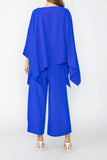 IC COLLECTION Poncho - 7690T - Blue
