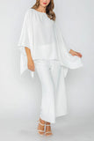 IC COLLECTION Poncho - 7690T - White