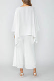 IC COLLECTION Poncho - 7690T - White