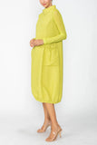 IC COLLECTION Dress - 7692D - Avocado