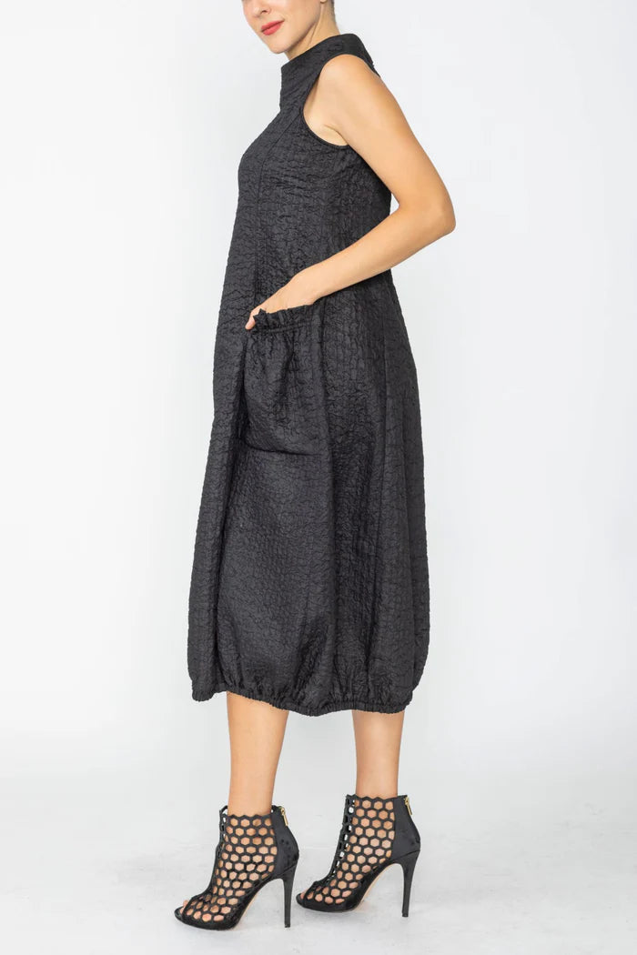 IC COLLECTION Dress - 7692D - Black