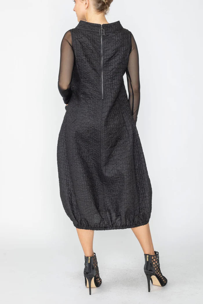 IC COLLECTION Dress - 7692D - Black