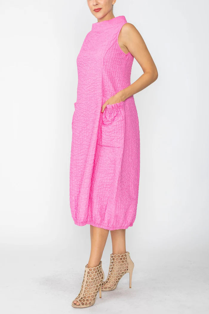 IC COLLECTION Dress - 7692D - Pink