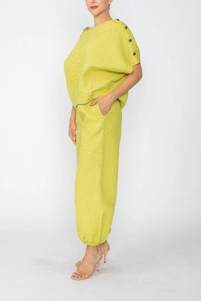 IC COLLECTION Top - 7693T - Avocado