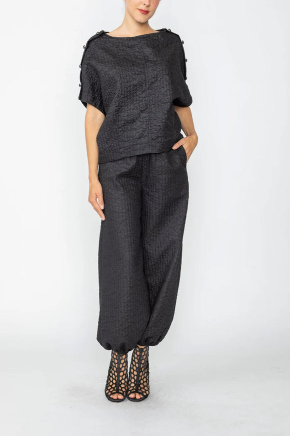 IC COLLECTION Top - 7693T - Black