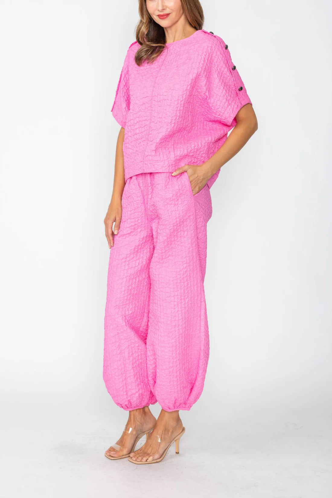 IC COLLECTION Pants - 7694P - Pink