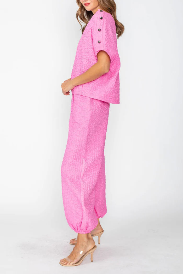 IC COLLECTION Top - 7693T - Pink