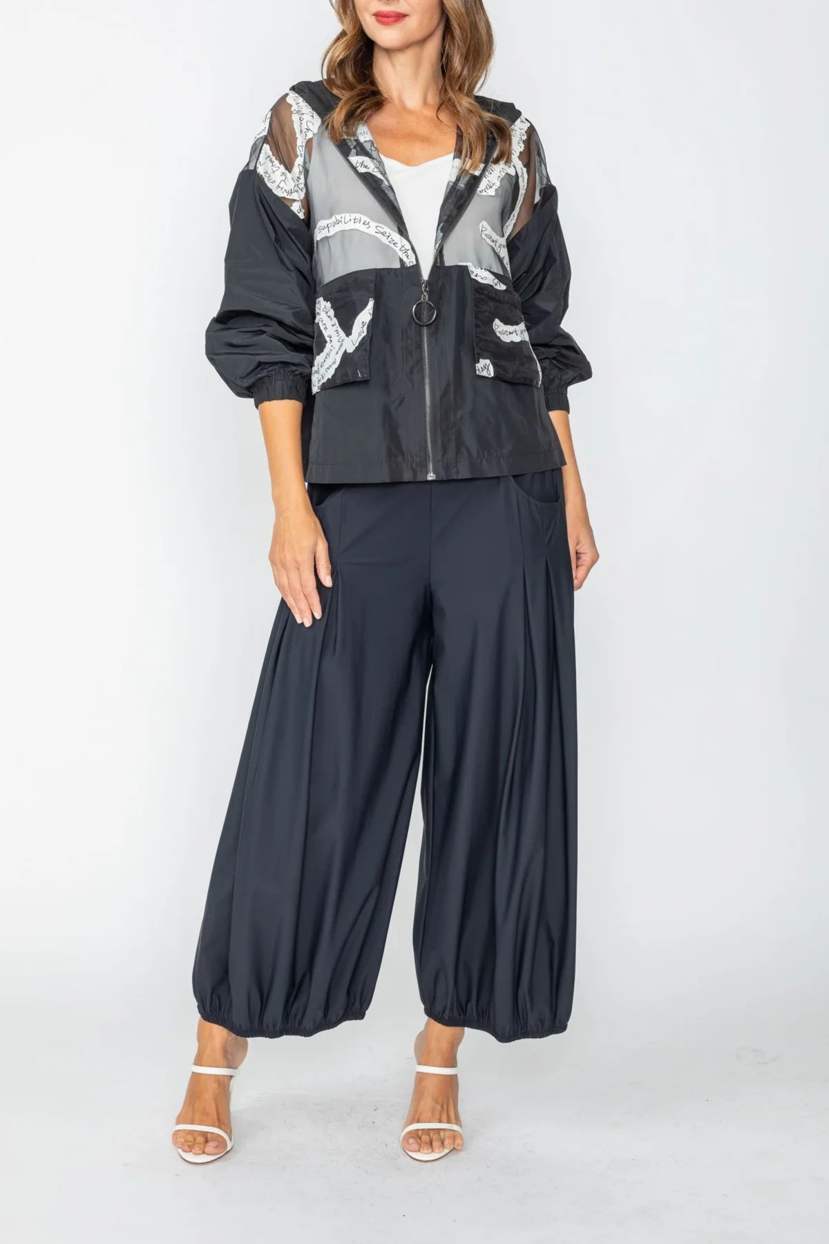 IC COLLECTION Jacket - 7695J - Black