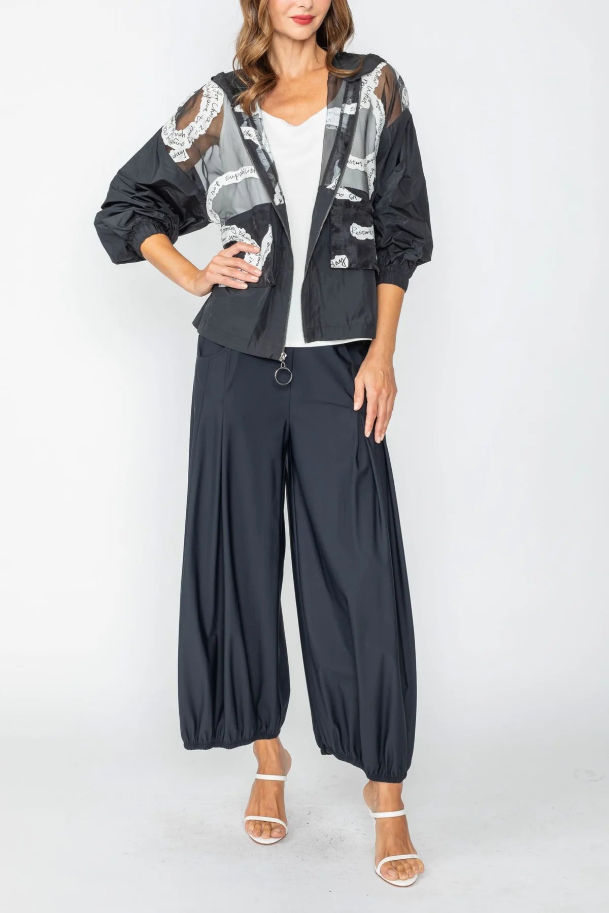 IC COLLECTION Jacket - 7695J - Black