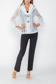 IC COLLECTION Jacket - 7697J - White