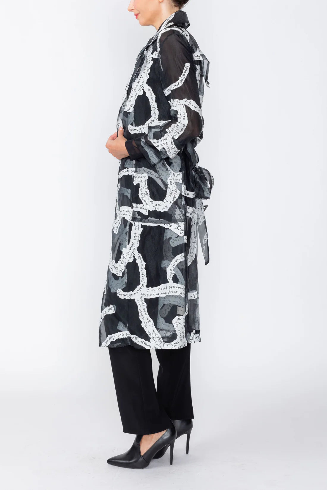 IC COLLECTION Jacket - 7708J - BLACK