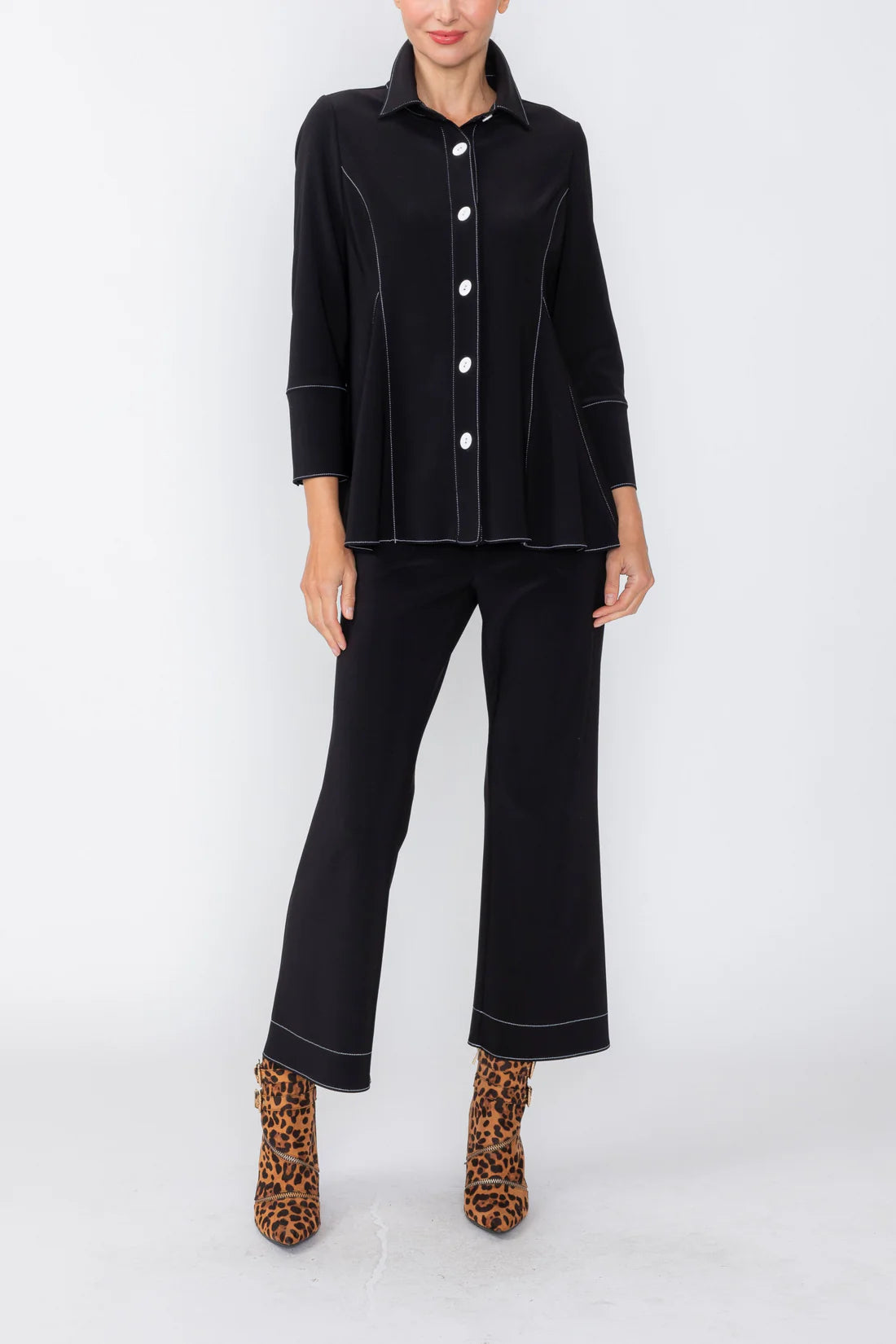 IC COLLECTION Jacket - 7709J - BLACK