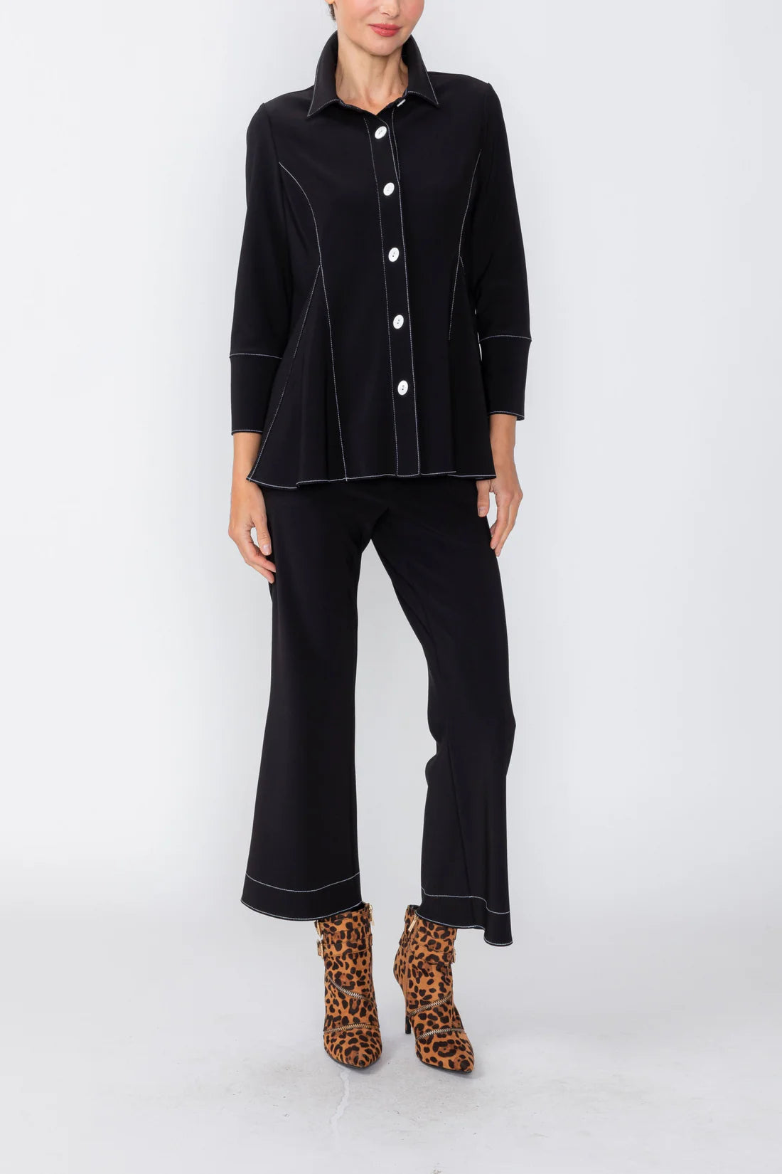 IC COLLECTION Jacket - 7709J - BLACK