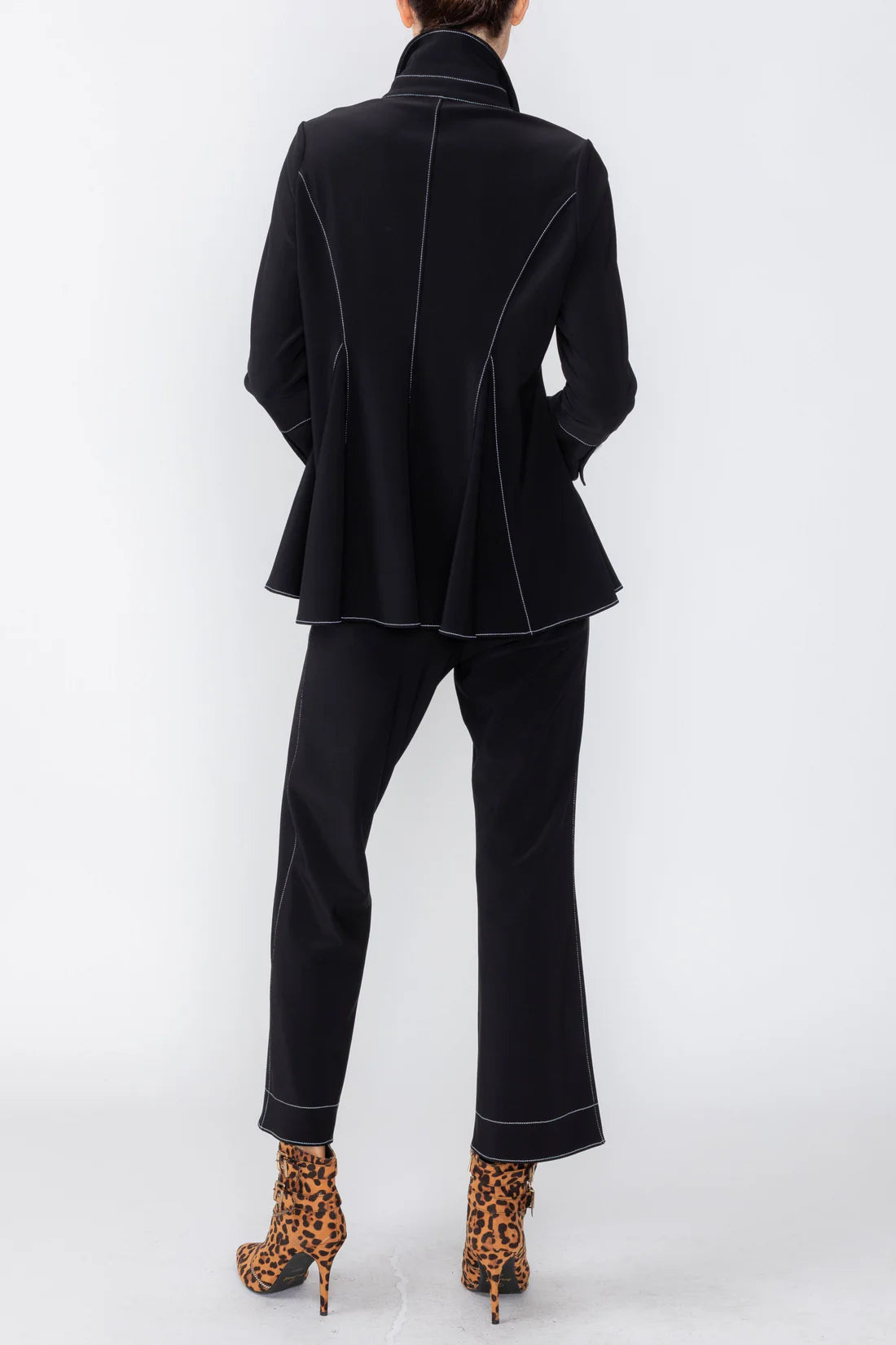 IC COLLECTION Pant - 7710P - BLACK