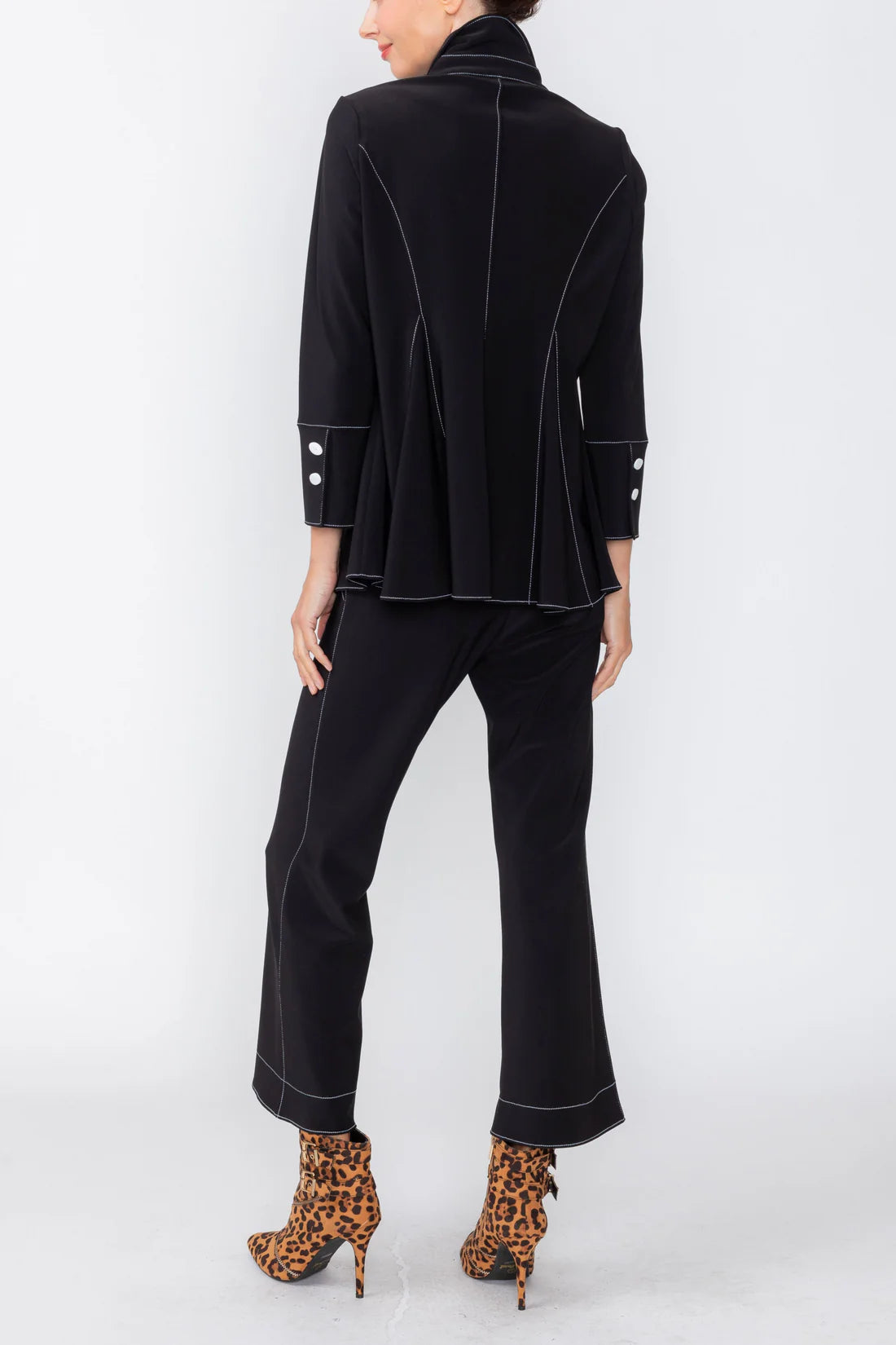IC COLLECTION Jacket - 7709J - BLACK
