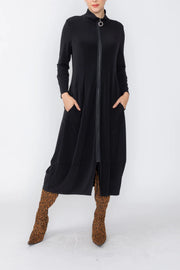 IC COLLECTION Dress - 7713D - BLACK