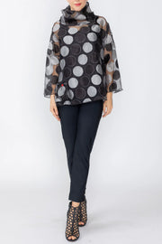 IC COLLECTION Top - 7715T - BLACK