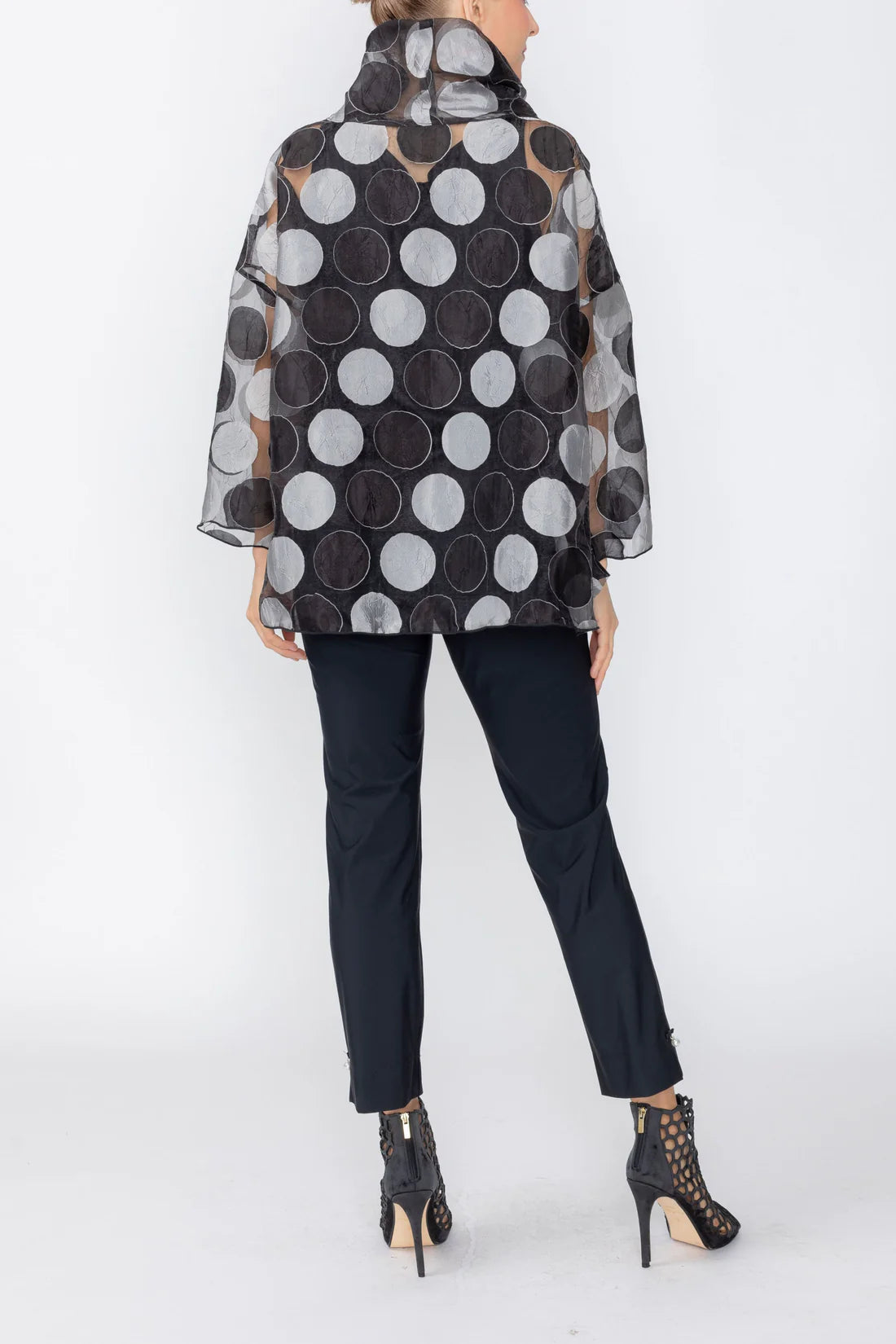 IC COLLECTION Top - 7715T - BLACK