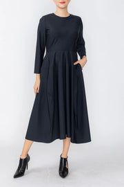 IC COLLECTION Dress - 7719D - BLACK