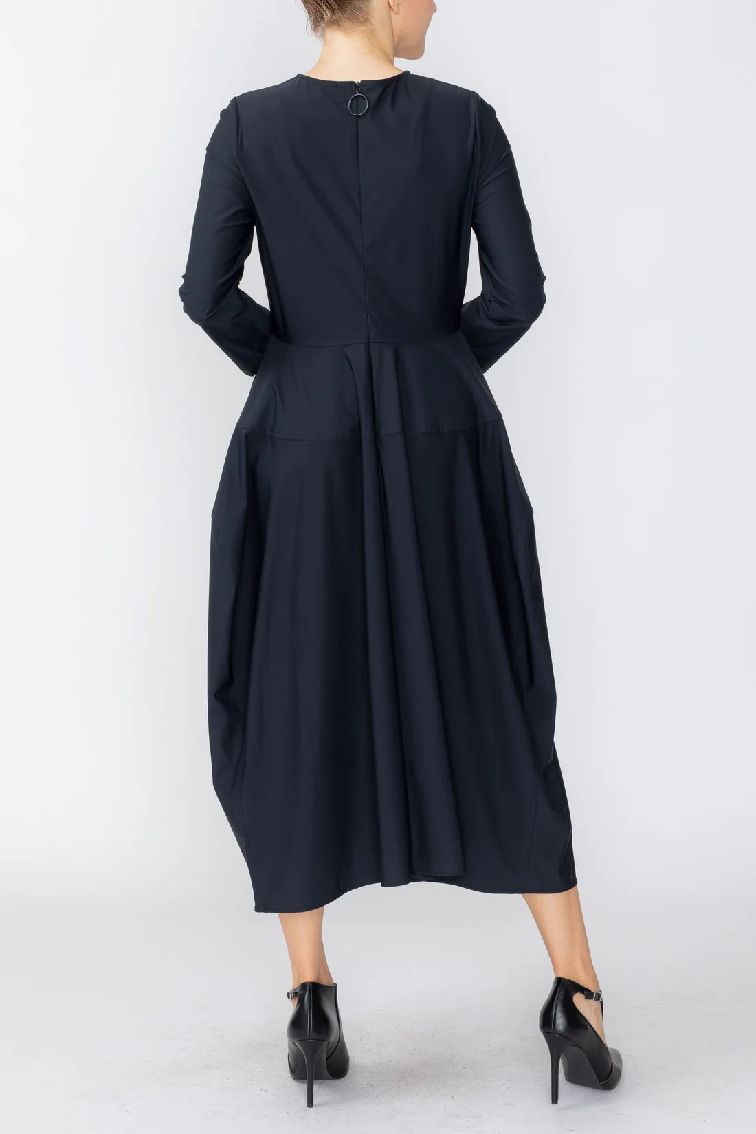 IC COLLECTION Dress - 7719D - BLACK