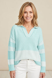 Habitat Mixed Lines Pullover - 77200 - REEF