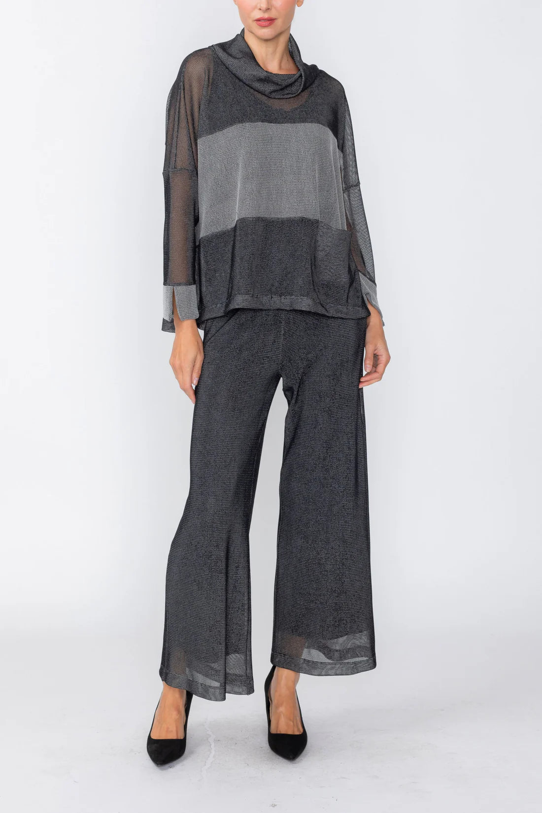 IC COLLECTION Top - 7720T - BLACK