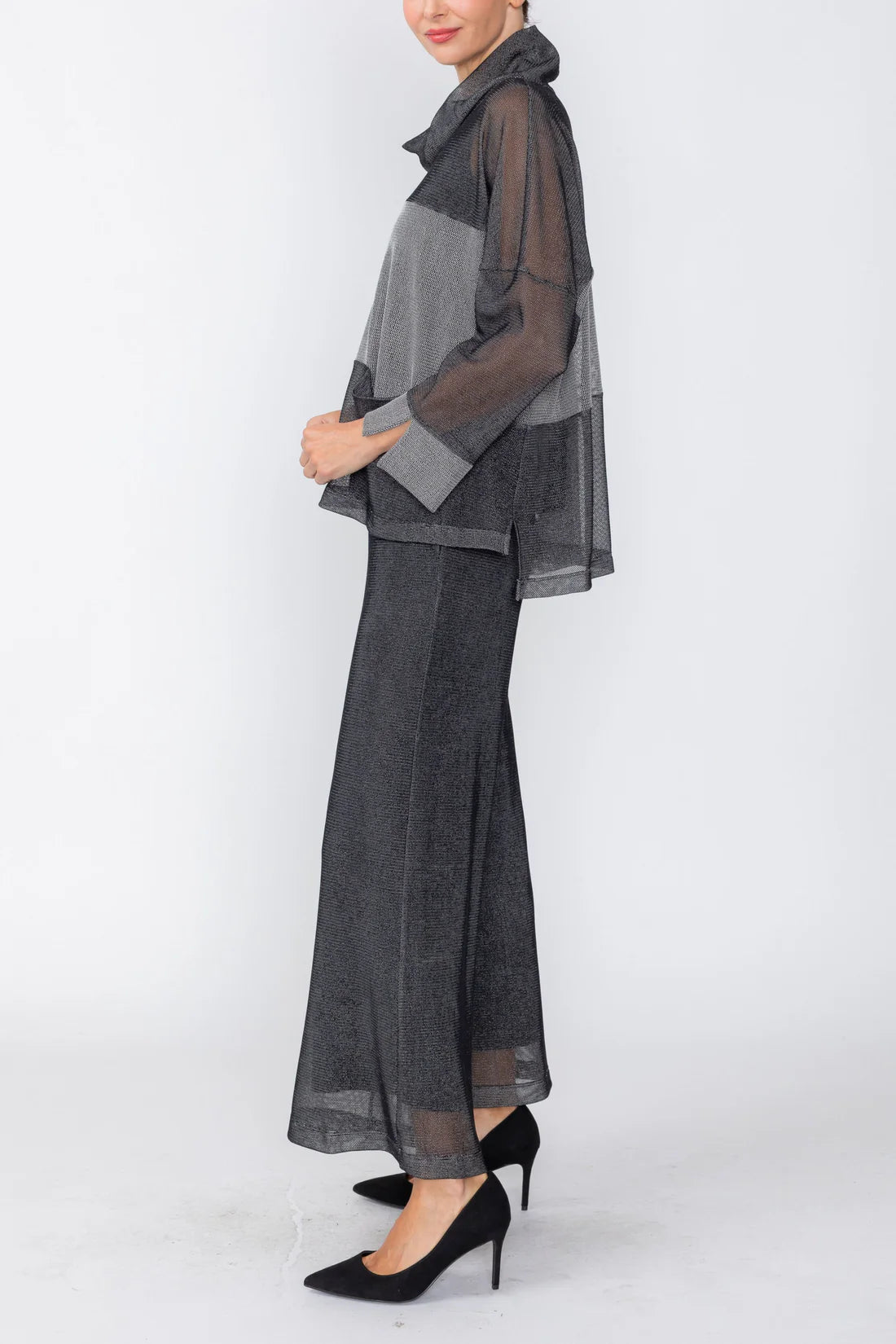 IC COLLECTION Top - 7720T - BLACK