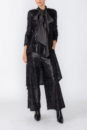 IC COLLECTION Top - 7743T - BLACK
