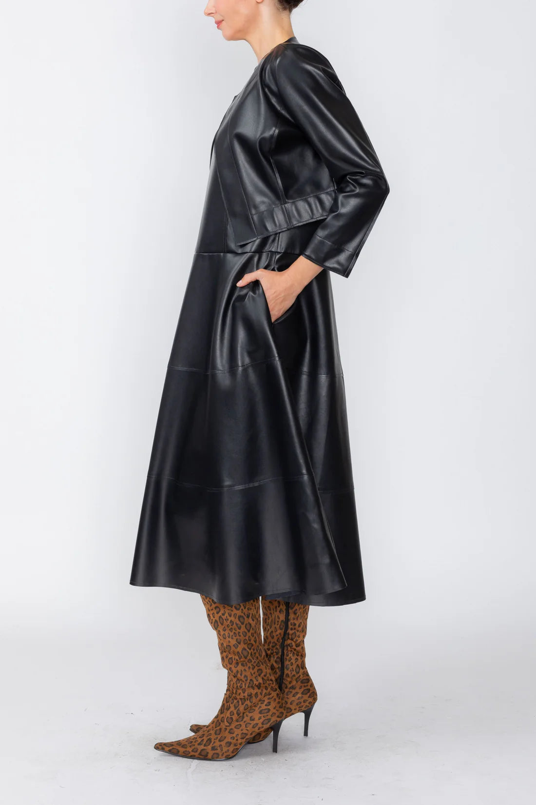 IC COLLECTION Jacket - 7753J - BLACK