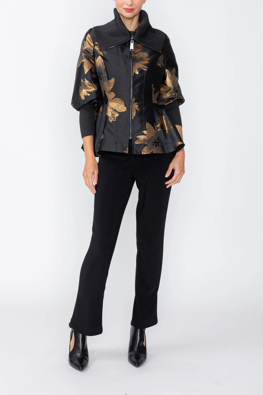IC COLLECTION Jacket - 7759J - BLACK