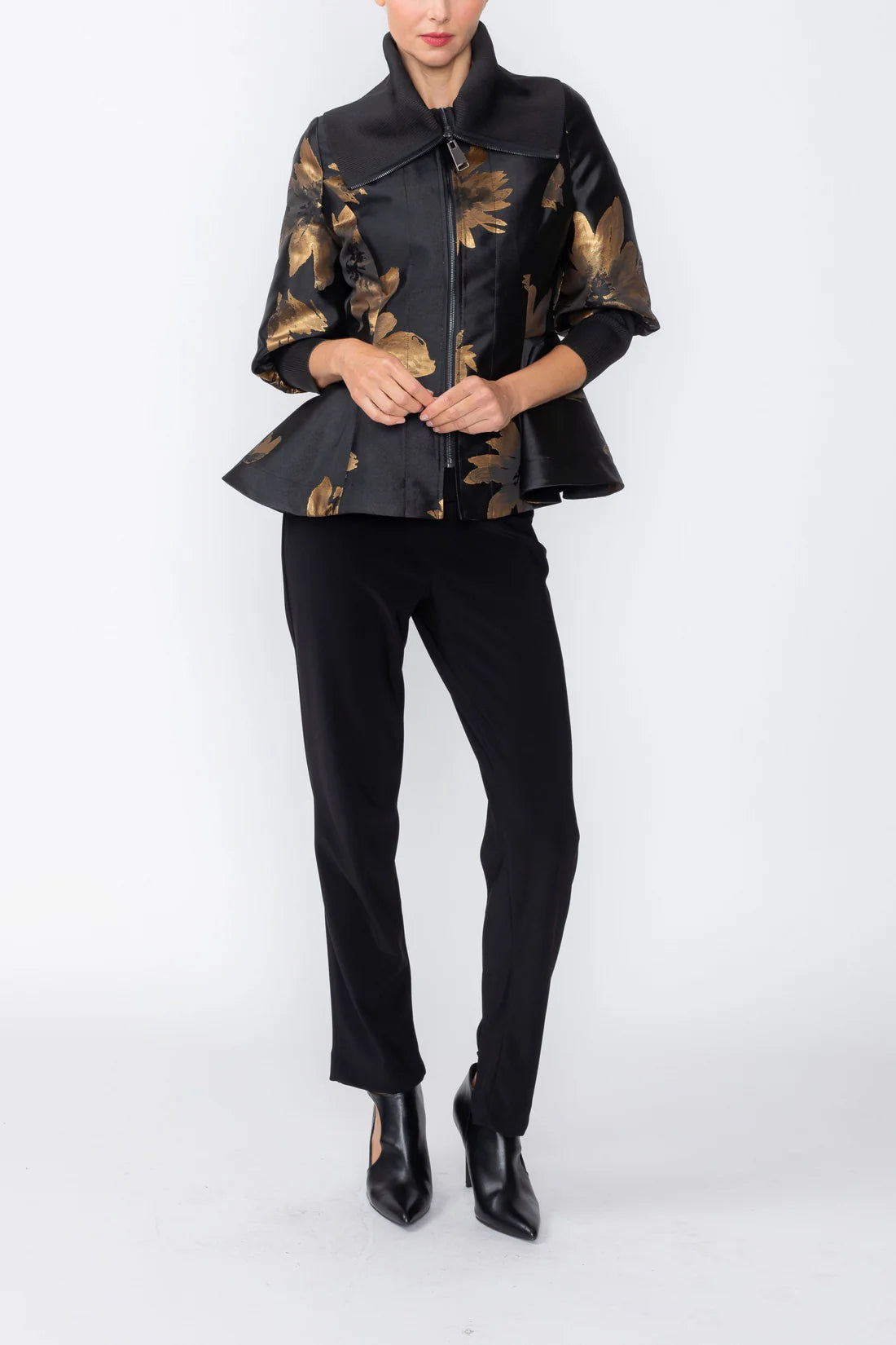 IC COLLECTION Jacket - 7759J - BLACK