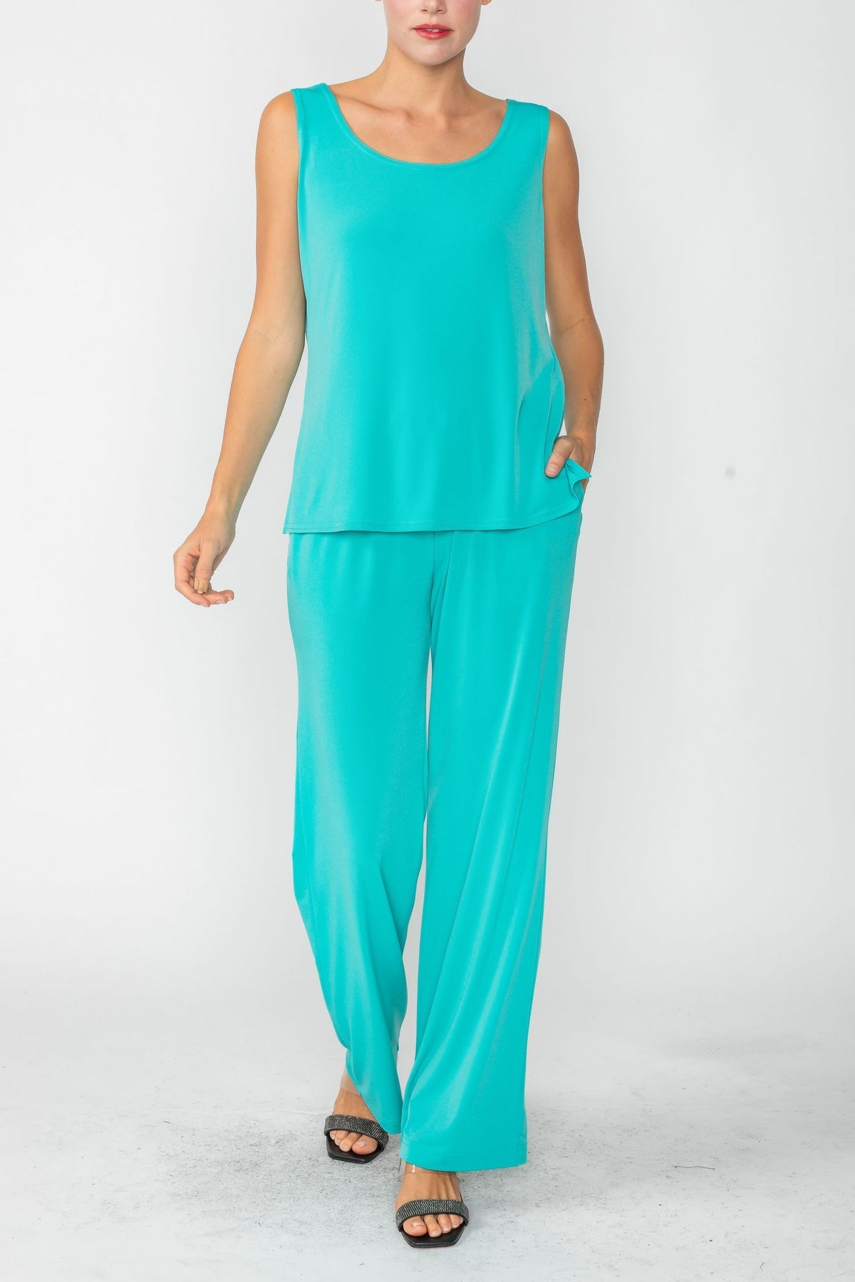 IC COLLECTION Top and Pants - 7760TP - JADE
