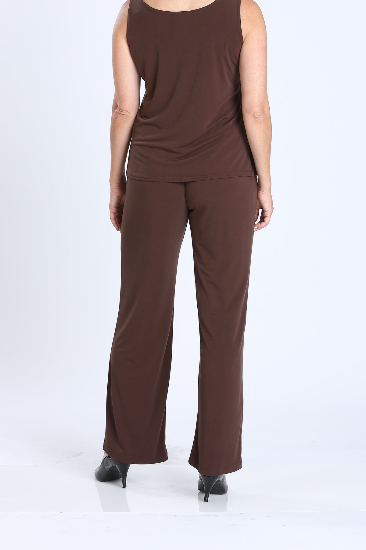 IC COLLECTION Top and Pants - 7760TP - BROWN