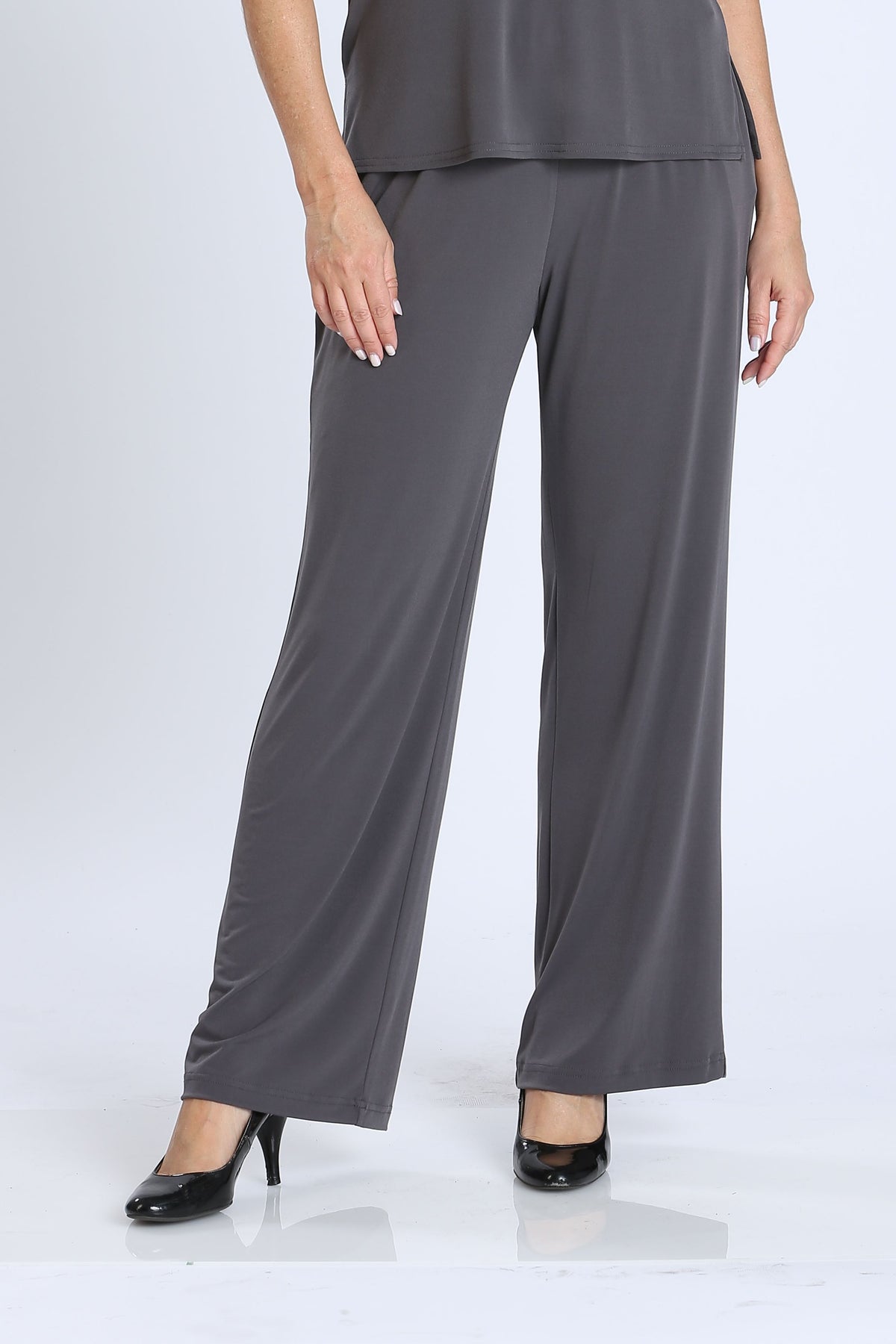 IC COLLECTION Top and Pants - 7760TP - CHARCOAL