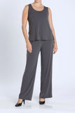 IC COLLECTION Pant- 7760TP- CHARCOAL