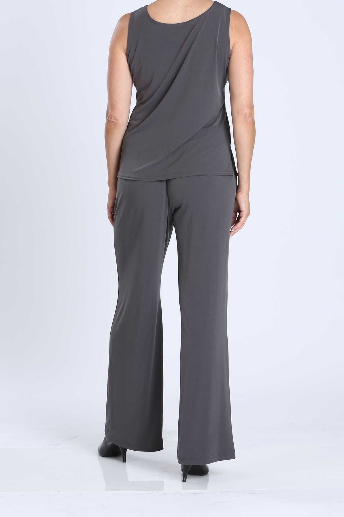 IC COLLECTION Top and Pants - 7760TP - CHARCOAL